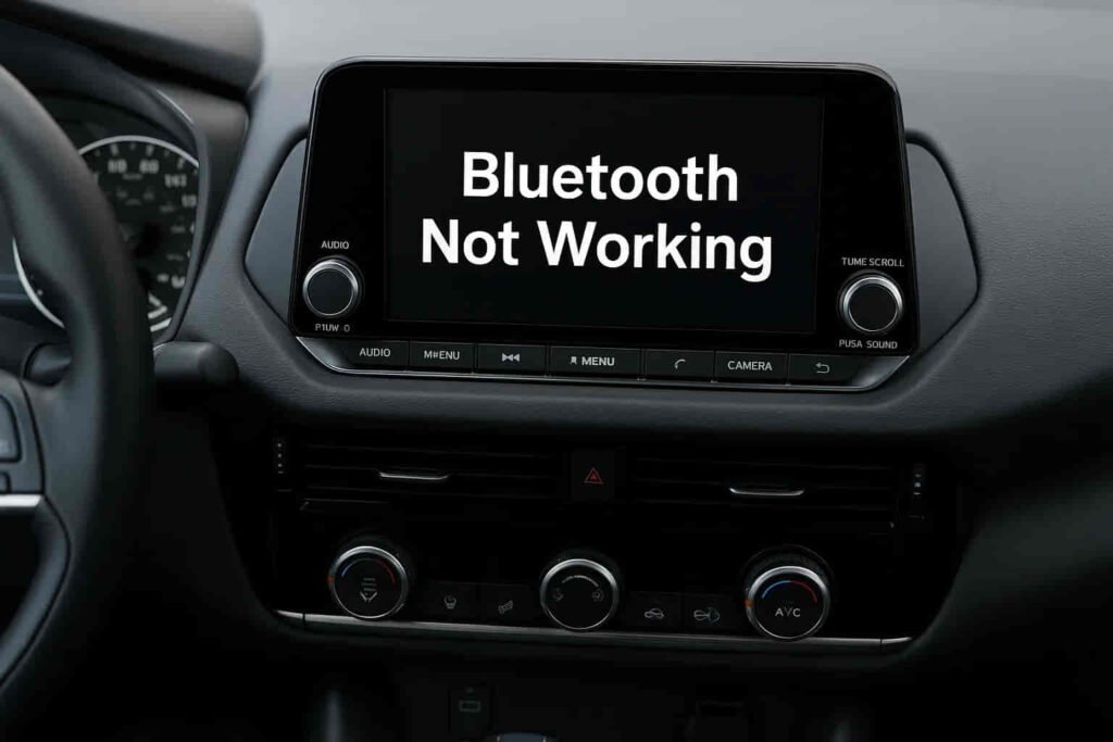 2015 NISSAN ROGUE BLUETOOTH NOT WORKING visual data 4
