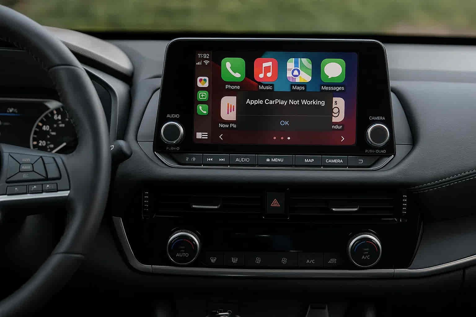 Nissan Rogue Apple CarPlay Not Working
