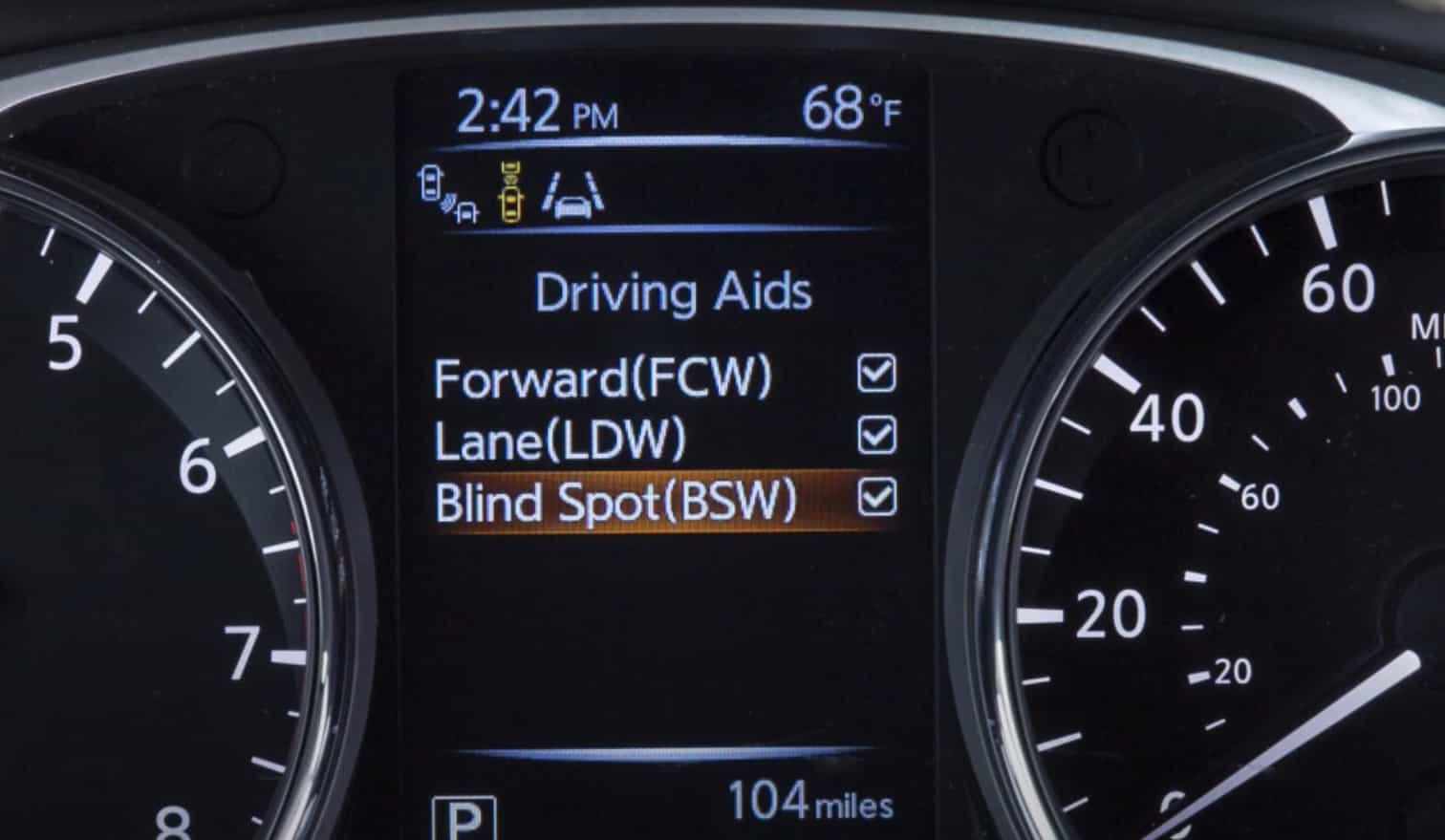 Nissan Blind Spot Warning Not Working