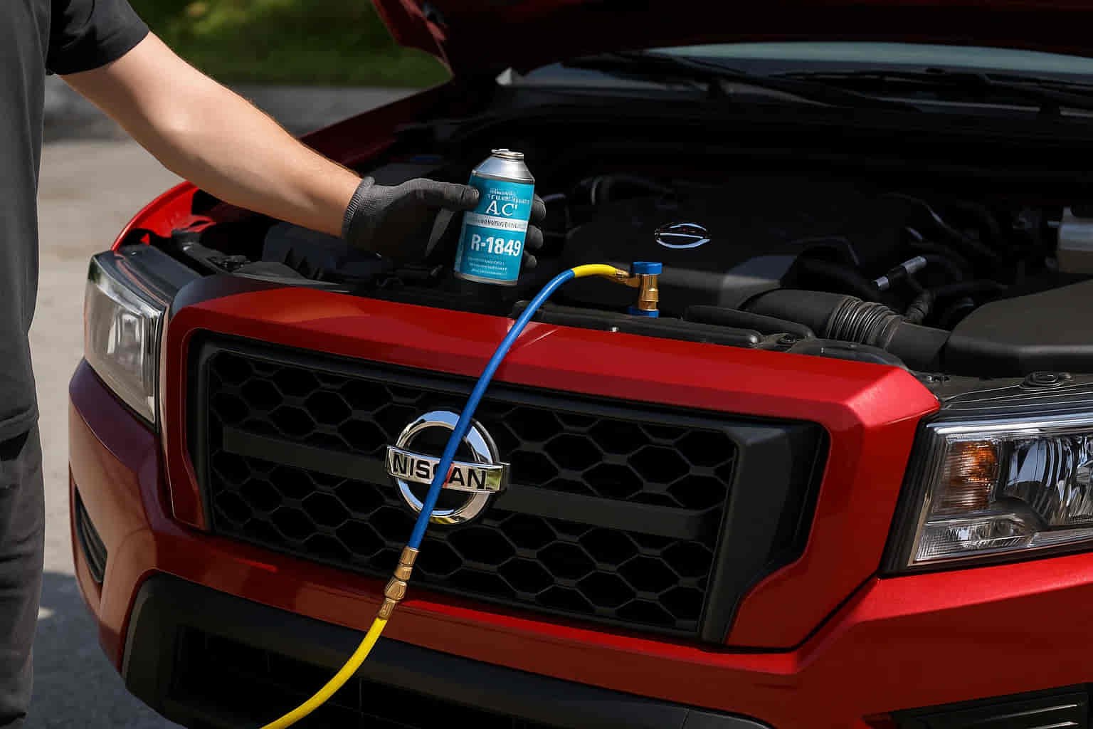 Nissan Frontier AC Recharge 2
