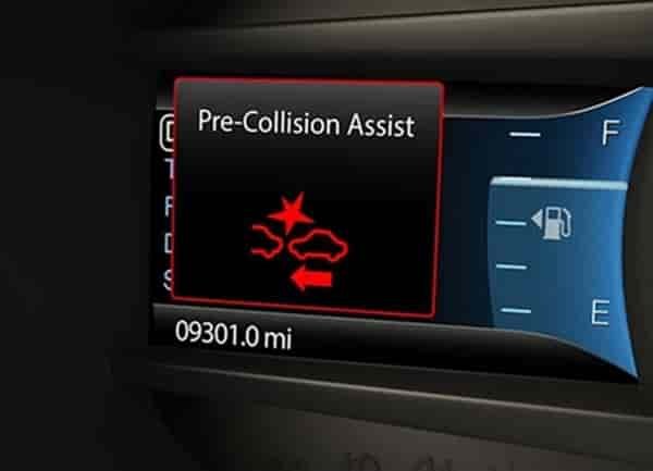 Nissan Collision Warning Light Reset