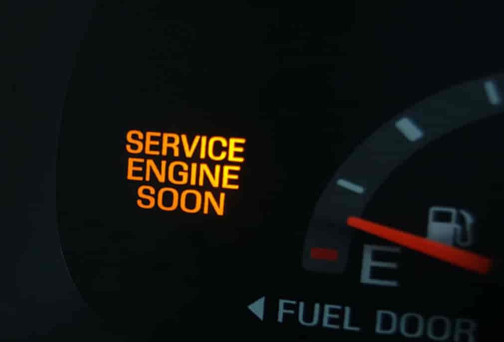 service engine soon light blinking