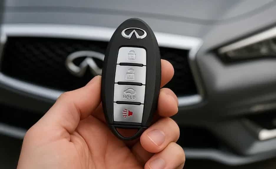 Infiniti Q50 Key System Error