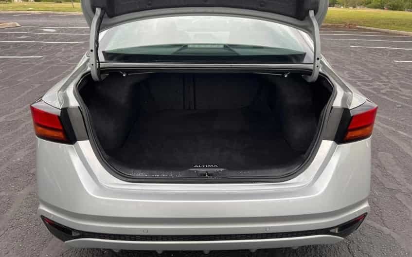 Nissan Altima Boot Space