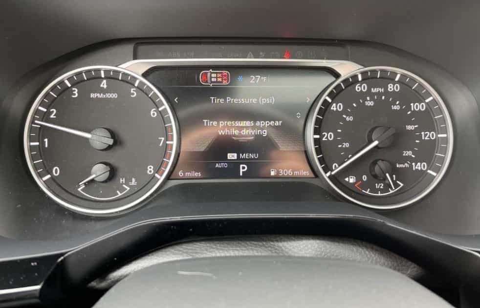 Nissan Pathfinder TPMS Reset