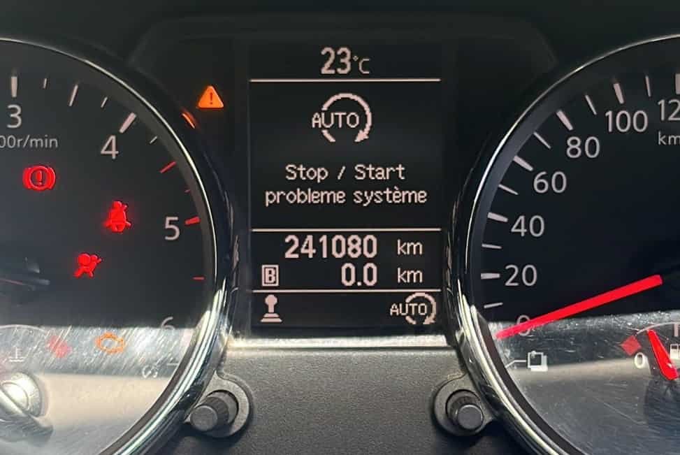 Nissan Qashqai Stop-Start Fault