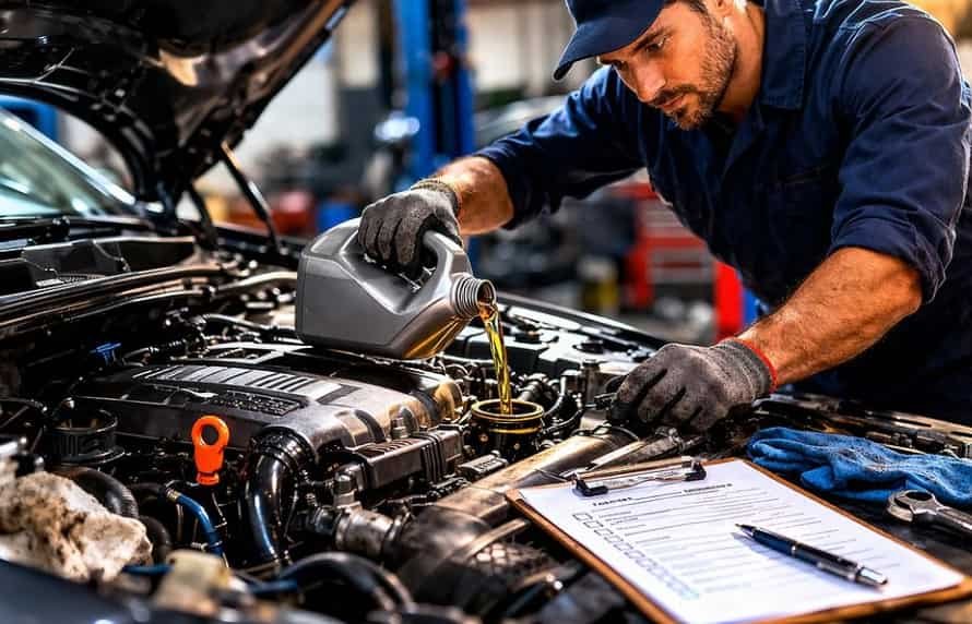 Nissan engine oil capacity chart