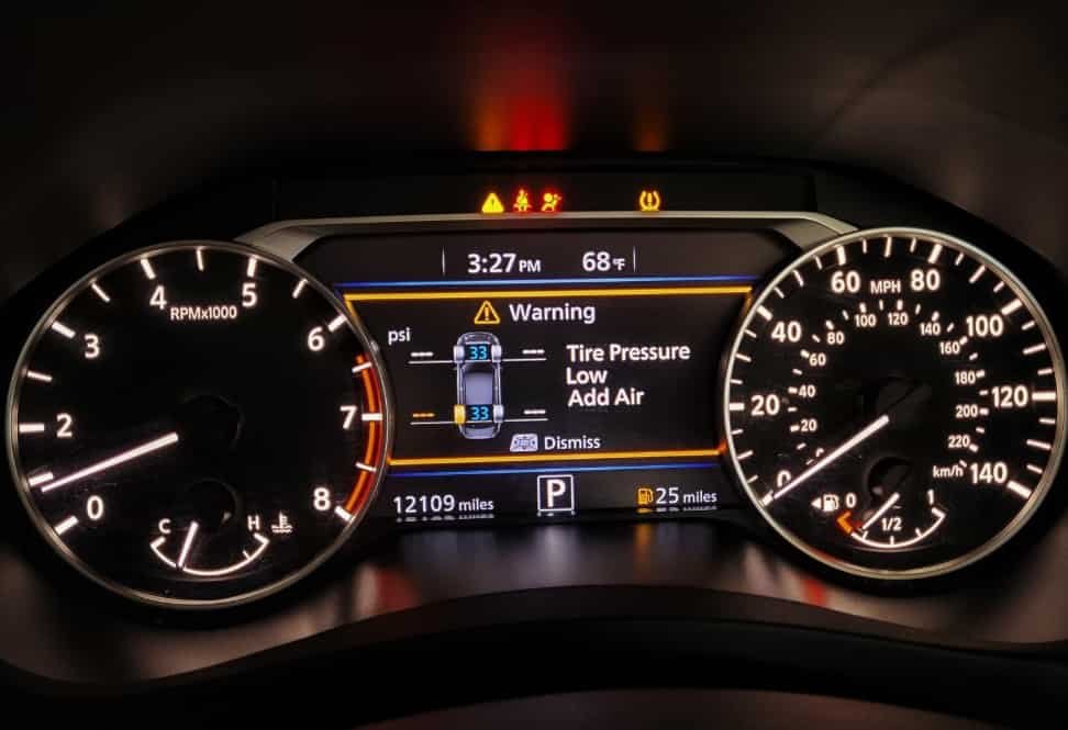 how to reset tpms nissan altima
