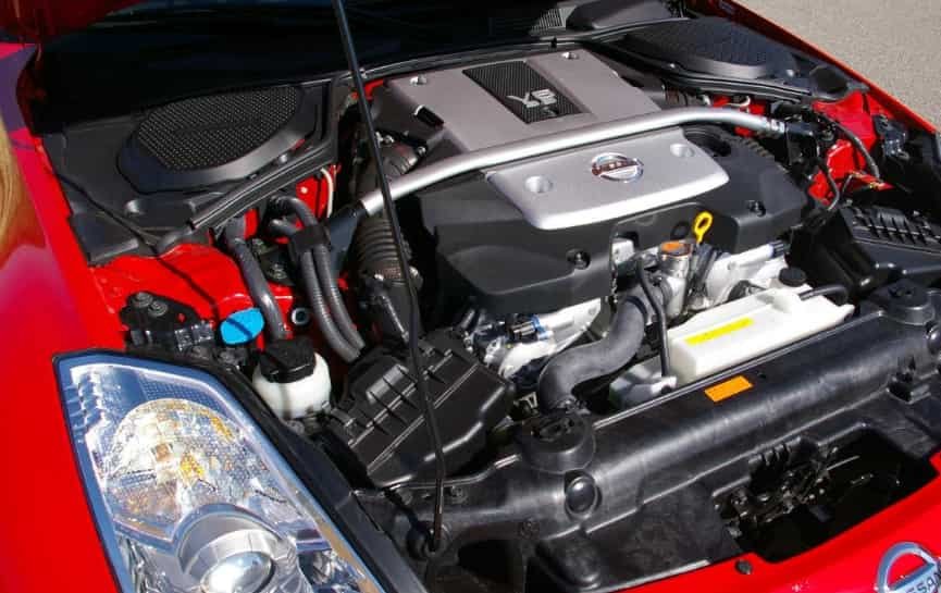 nissan 350z ticking noise