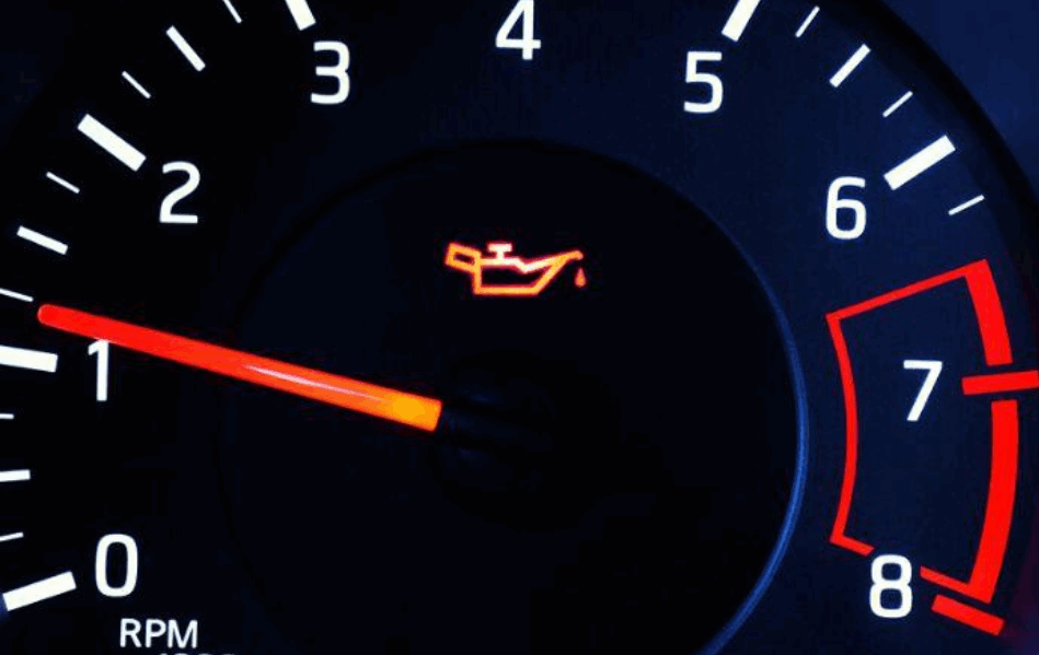 Nissan Oil Pressure Light On